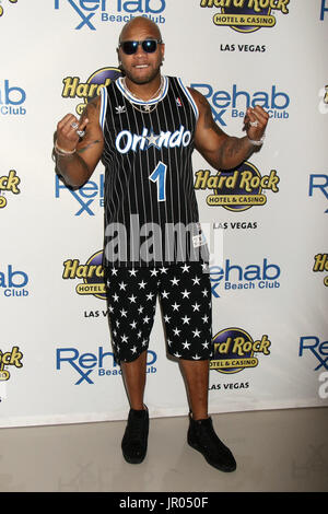 Flo Rida takes over Hard Rock Hotel & Casino  Featuring: Flo Rida Where: Las Vegas, Nevada, United States When: 02 Jul 2017 Credit: DJDM/WENN.com Stock Photo