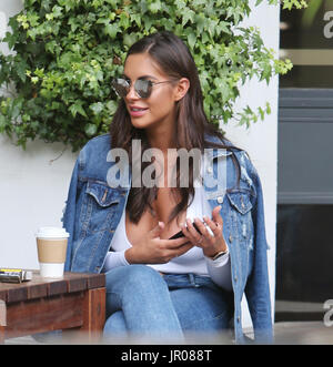 Jessica Shears outside ITV Studios Featuring: Jessica Shears Where