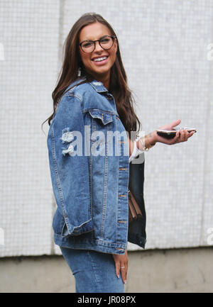 Jessica Shears outside ITV Studios Featuring: Jessica Shears Where