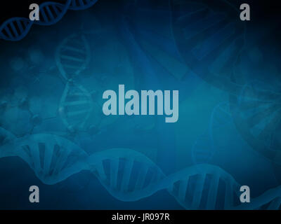 DNA molecule structure background. 3D Realistic Render Stock Photo - Alamy