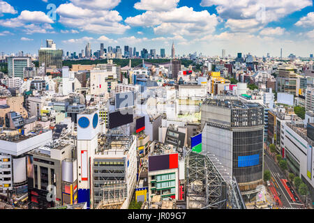 Shibuya, Tokyo, Japan cityscape. Stock Photo