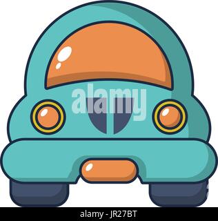 Toy car icon, cartoon style Stock Vector