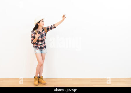 Photo of a sexy young woman wearing a blank white shirt and black underwear  Stock Photo - Alamy