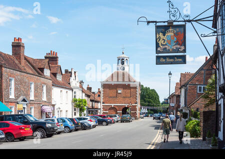 17th century Market Hall, Market Place, Old Amersham, Buckinghamshire, England, United Kingdom Stock Photo