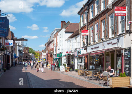 Pedestrianised High Street, Chesham, Buckinghamshire, England, United ...