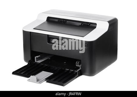 Compact printer isolated Stock Photo