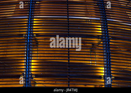 GENEVA, SWITZERLAND - JUNE 8, 2016: The Globe of Science & Innovation in CERN research center, home of Large Hadron Collider (LHC), buld for test theo Stock Photo