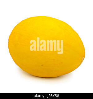 yellow melon isolated on white Stock Photo
