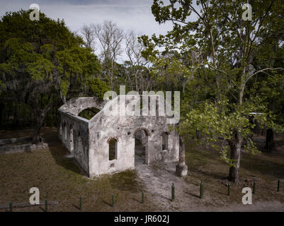 Chapel of Ease, South Carolina Stock Photo