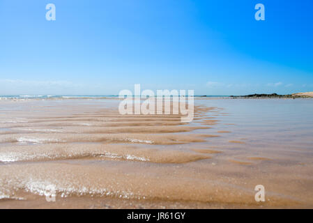 Beautiful landscapes abstract and texture forms by the beach Stock Photo