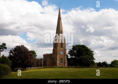 St. Mary the Virgin Church, Brampton Ash, Northamptonshire, England, UK Stock Photo