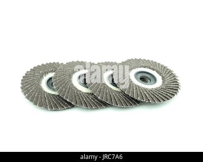 grinding wheel on isolated Stock Photo