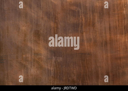 a textured horizontal copper background Stock Photo