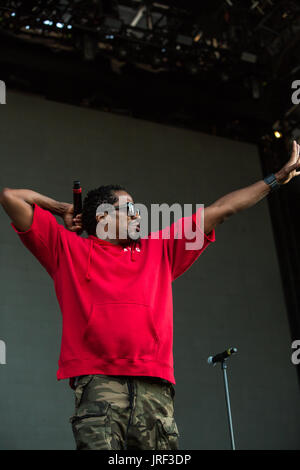A Tribe Called Quest performing their final New York City show at Panorama in New York City Stock Photo