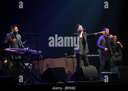 Sydney, NSW, Australia. 5th Aug, 2017. Australian R&B Group CDB performing at The Star Event Centre Sydney Credit: Christopher Khoury/Australian Press/ZUMA Wire/Alamy Live News Stock Photo