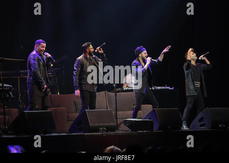 Sydney, NSW, Australia. 5th Aug, 2017. Australian R&B Group CDB performing at The Star Event Centre Sydney Credit: Christopher Khoury/Australian Press/ZUMA Wire/Alamy Live News Stock Photo