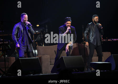 Sydney, NSW, Australia. 5th Aug, 2017. Australian R&B Group CDB performing at The Star Event Centre Sydney Credit: Christopher Khoury/Australian Press/ZUMA Wire/Alamy Live News Stock Photo