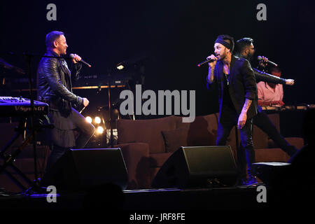 Sydney, NSW, Australia. 5th Aug, 2017. Australian R&B Group CDB performing at The Star Event Centre Sydney Credit: Christopher Khoury/Australian Press/ZUMA Wire/Alamy Live News Stock Photo