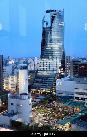 Japan, Aichi, Nagoya, Mode Gakuen Spiral Towers, Stock Photo