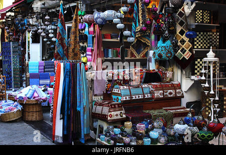 Traditional authentic Turkish market bazar Stock Photo