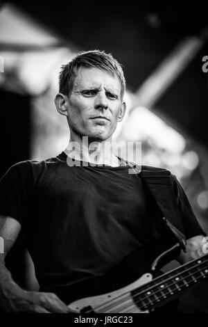 Janes Addiction performing at a music festival in British Columbia