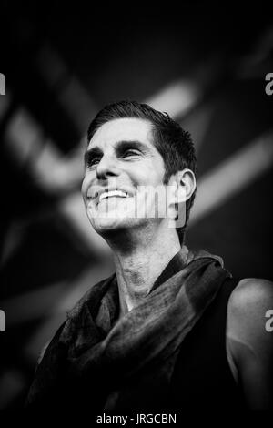 Janes Addiction performing at a music festival in British Columbia