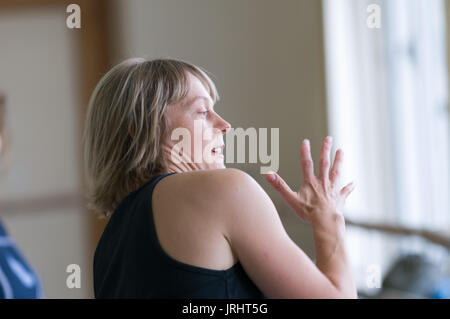 International summer dance school  Stock Photo