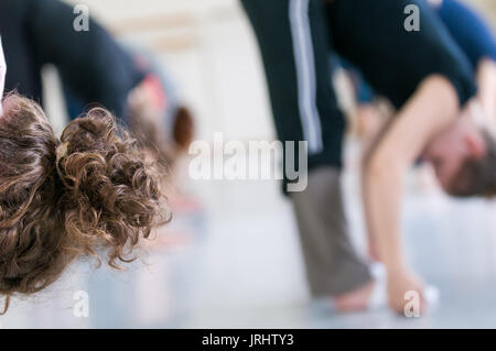 International summer dance school  Stock Photo