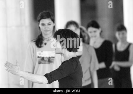 International summer dance school  Stock Photo