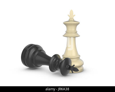 Chess King 3d Wallpaper Design 3d Stock Illustration 1999387097