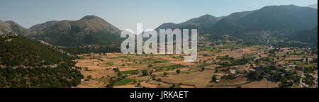 Plains in Crete, scene of the evacuation of allied troops in the second world war Stock Photo