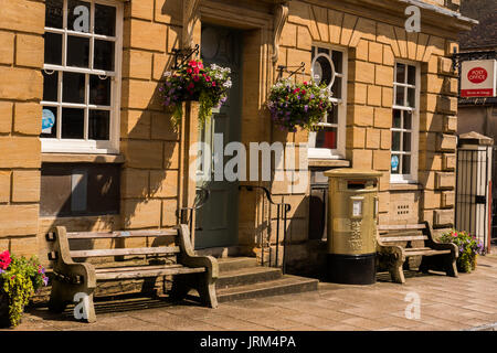 Sherborne is a market town and civil parish in north west Dorset, in South West England. It is sited  on the edge of the Blackmore Vale Stock Photo