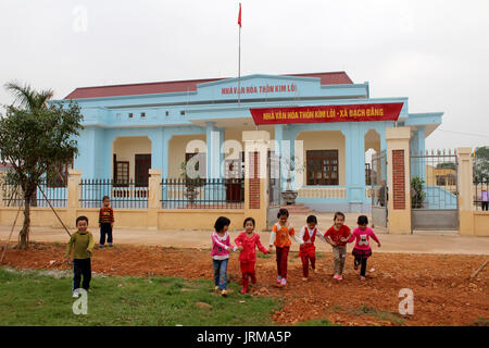 HAI DUONG, VIETNAM, September, 26: children playing in school on September, 26, 2013 in Hai Duong, Vietnam Stock Photo