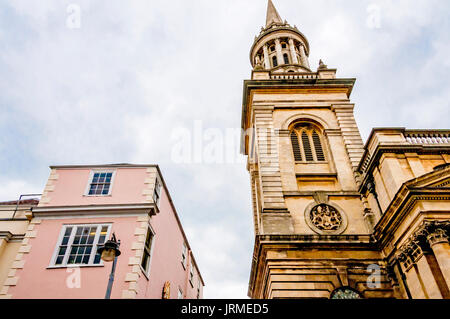 Oxford: All Saints Church, High Street, now library Stock Photo