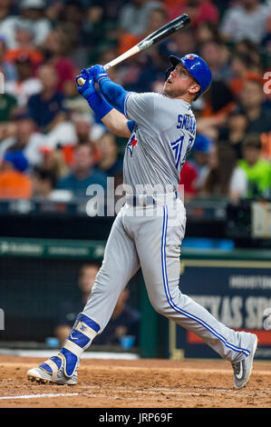 Toronto Blue Jays' Justin Smoak during the first inning of a baseball ...