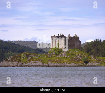 Castle Tioram, Loch Moidart, West Scotland Stock Photo