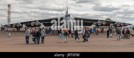 B-52H Stratofortress USAF on the static line at the Royal International Air Tattoo Stock Photo