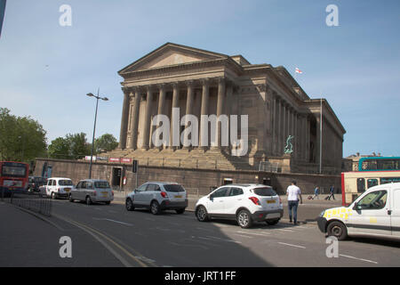 St George's Hall Liverpool Merseyside England Stock Photo