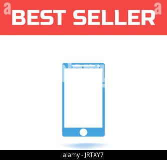 smartphone icon. The symbol for your web site design or logo or user interface. Vector illustration Stock Vector
