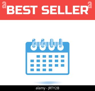 calendar icon vector, line style best vector icon. Stock Vector