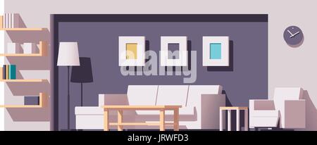 Vector living room Stock Vector