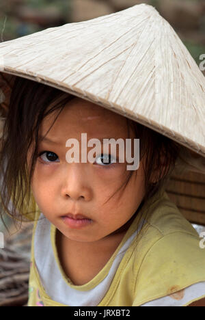 Khanh Hoa province, Nha Trang, teenage portrait girl, Vietnam Stock Photo