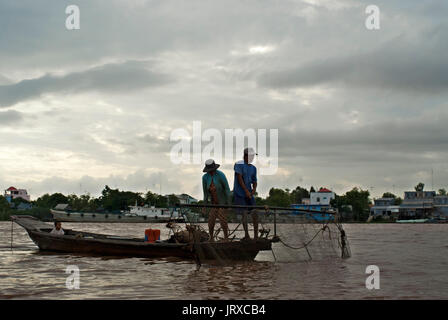 Mekong River delta, Phong Dien District, Can Tho, Vietnam Stock Photo