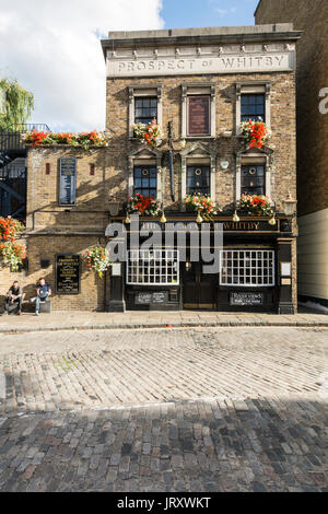 The Prospect of Whitby public house, Wapping Wall, Wapping, London, E1, England, U.K. Stock Photo