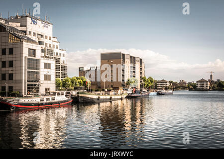 Northern & Shell Media Group offices on the Isle of Dogs, London, UK Stock Photo