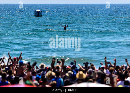 2014 Vans US Open of Surfing - Signings and Skate Practice Featuring: Kanoa  Igarashi Where:, Stock Photo, Picture And Rights Managed Image. Pic.  WEN-WENN21592566