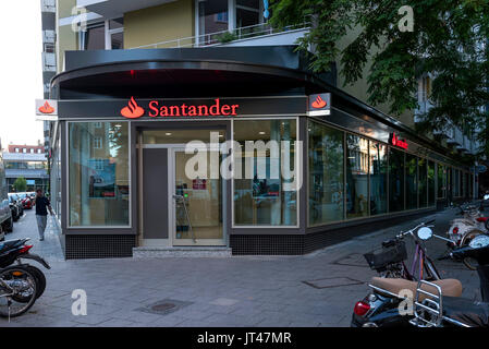 Santander Bank, München, Germany Stock Photo
