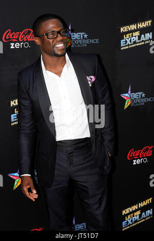 Comedian and actor Kevin Hart arrives to a Super Bowl LX party at