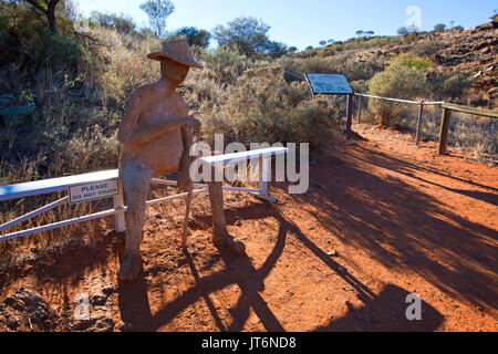 Flora and Fauna sanctuary  Broken Hill New South Wales Australia Stock Photo