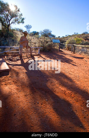 Flora and Fauna sanctuary  Broken Hill New South Wales Australia Stock Photo